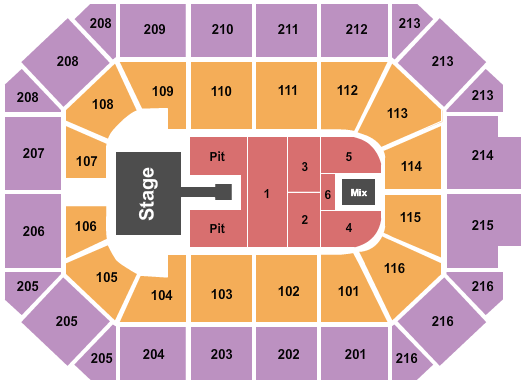 Allstate Arena Machine Gun Kelly Seating Chart